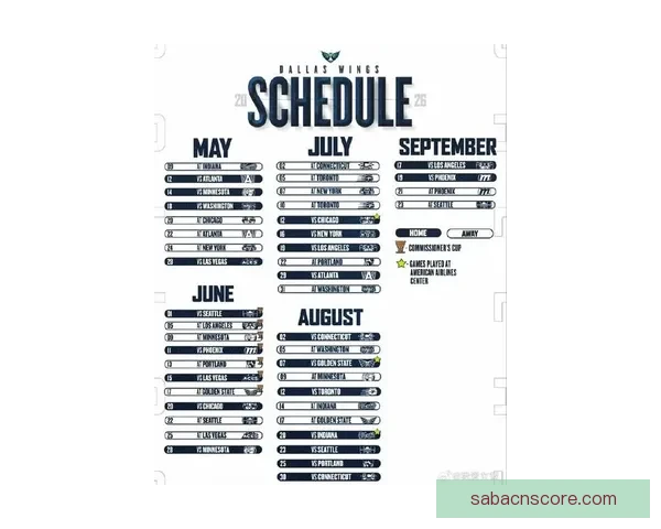 WNBA官方公布2026赛季选秀时间揭幕战将于五月开启