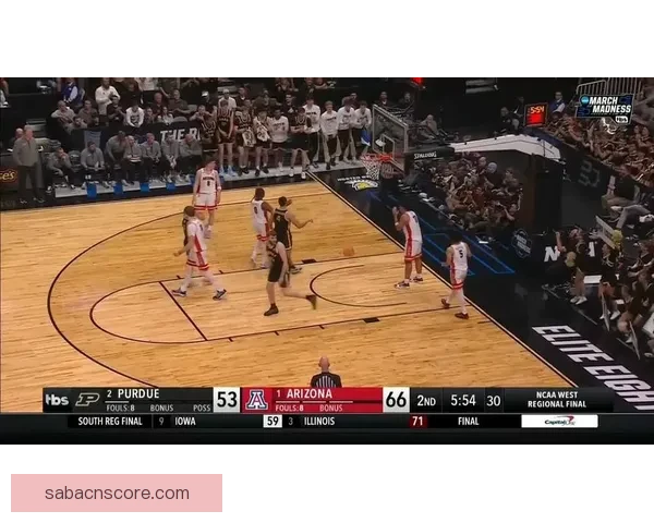 布莱斯随队再度夺冠 亚利桑那大学力克普渡挺进NCAA终极四强